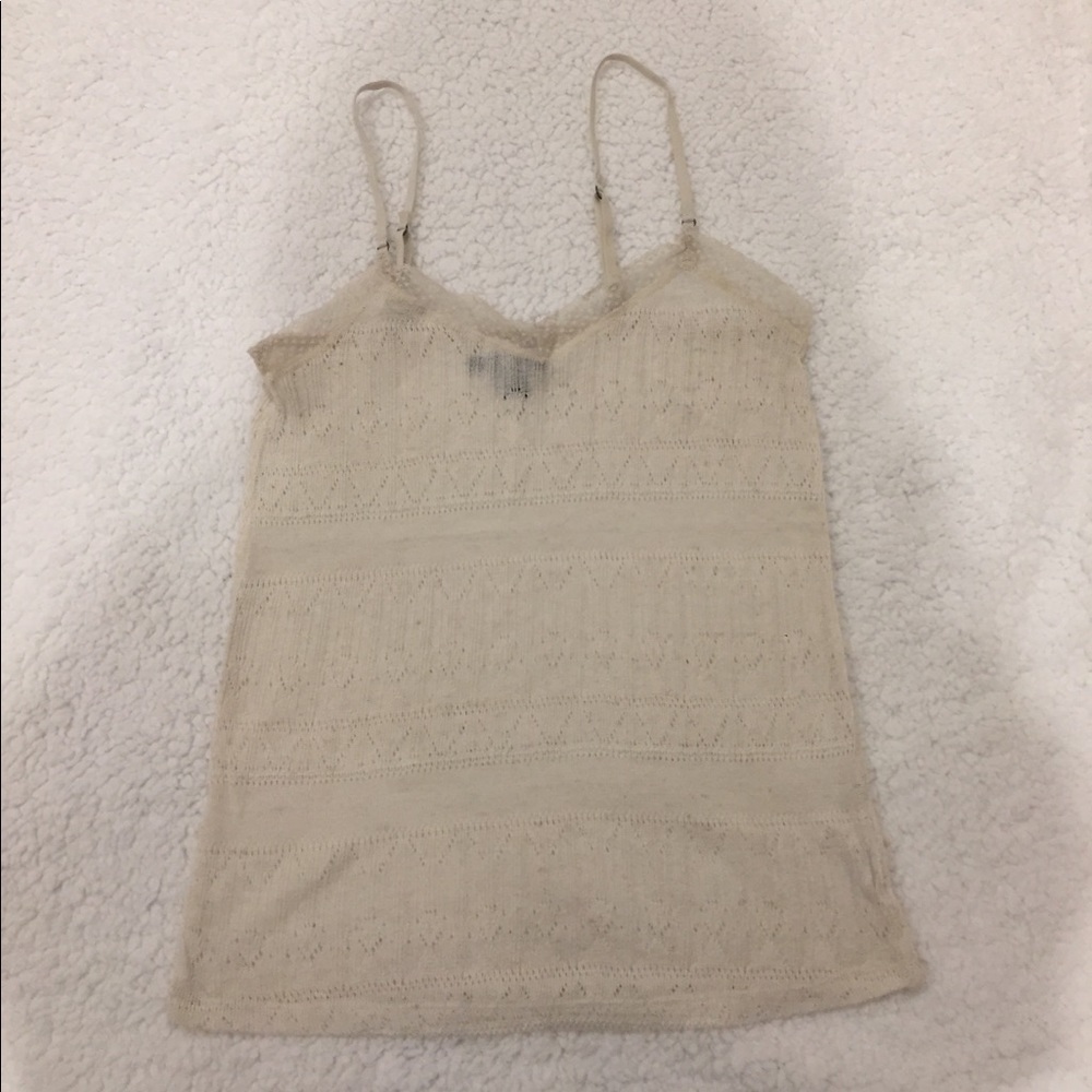 White/Ivory Tank Top